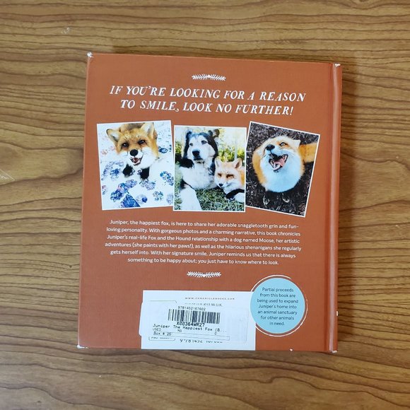Juniper The Happiest Fox Book - Picture 4 of 4